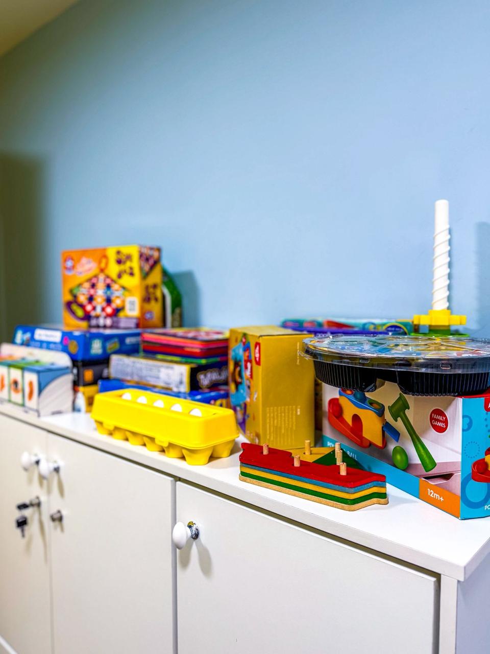 Jogos e materiais utilizados nos atendimentos
